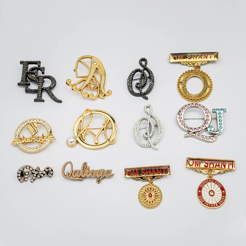 name brooch pin