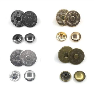 Magneettiset painikkeet kukkaroihin