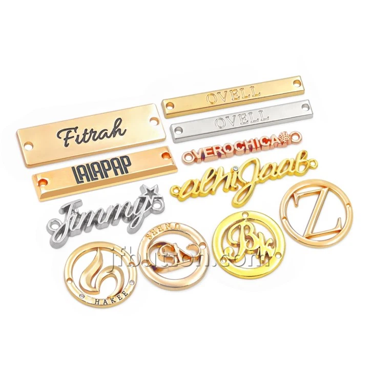 Metal Logo Plates For Handbags