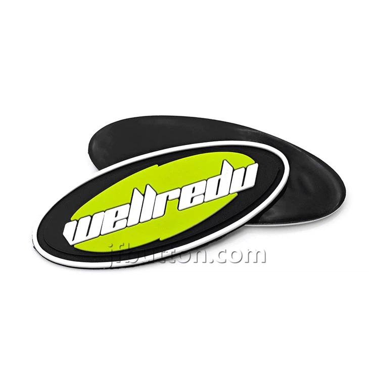 2D Oval Silicone Label With Brand Name suppliers