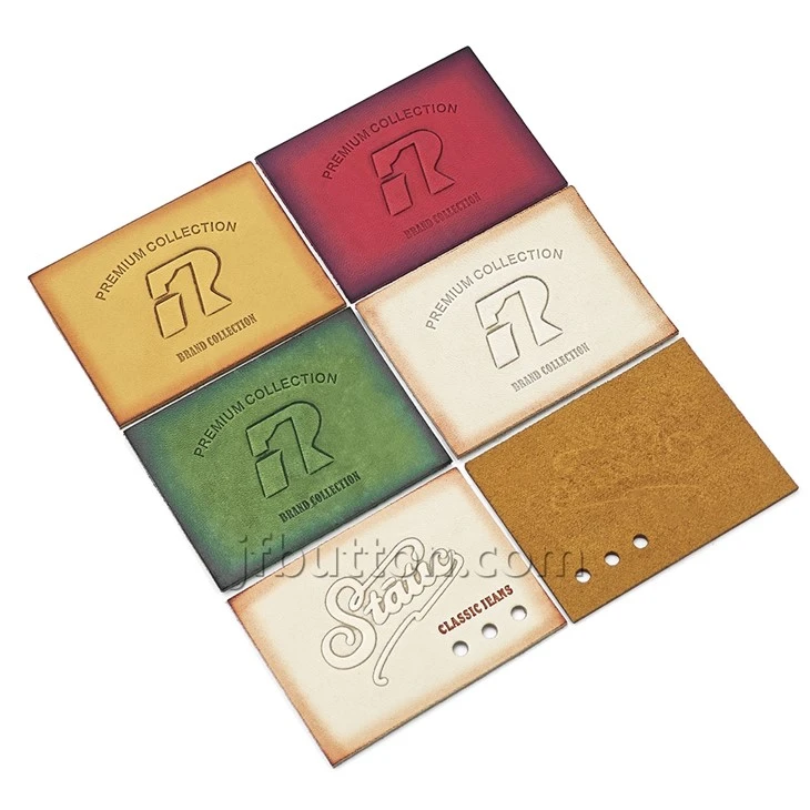 Custom Genuine Leather Labels For Clothing