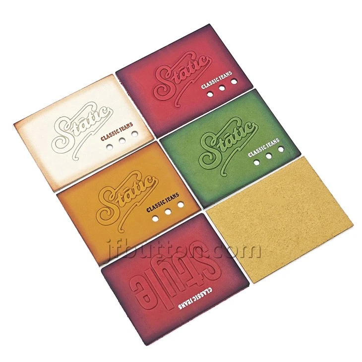 Custom Genuine Leather Labels For Clothing