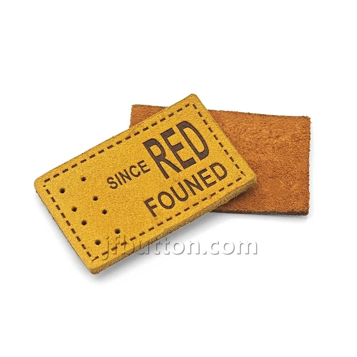 Custom Leather Logo Tags For Bag