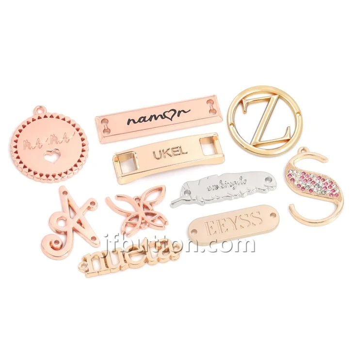 Metal Logo Plates For Clothing