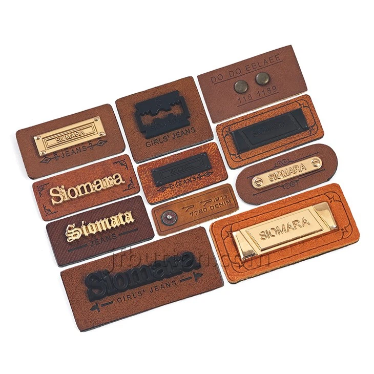 Personalized Leather Labels For Crochet Items