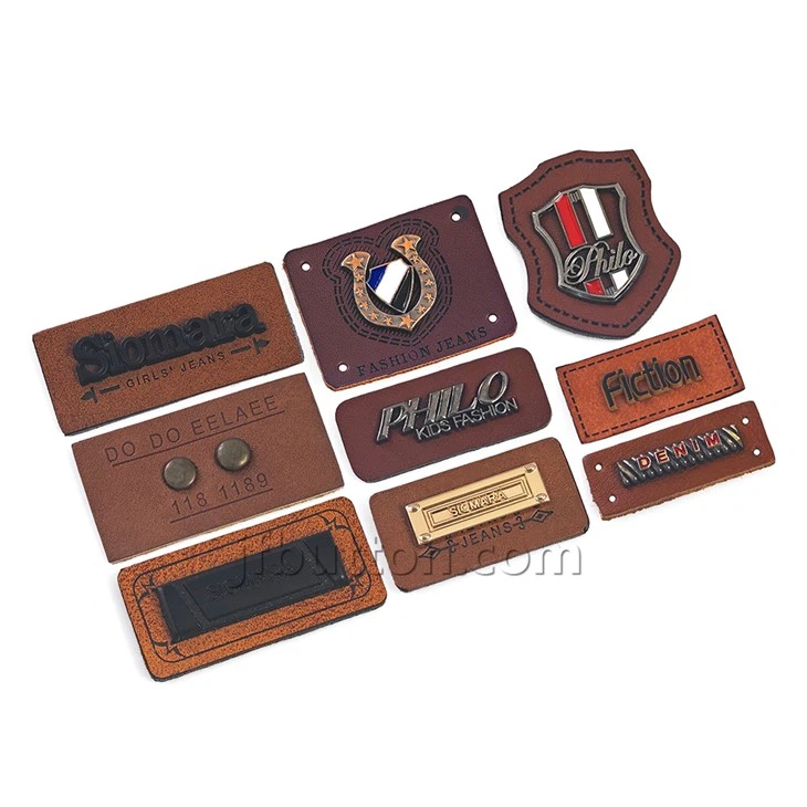 Personalized Leather Labels For Crochet Items