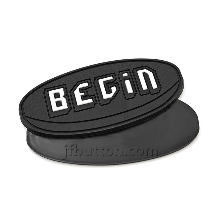 Personalized Silicone Patch For Clothing factory