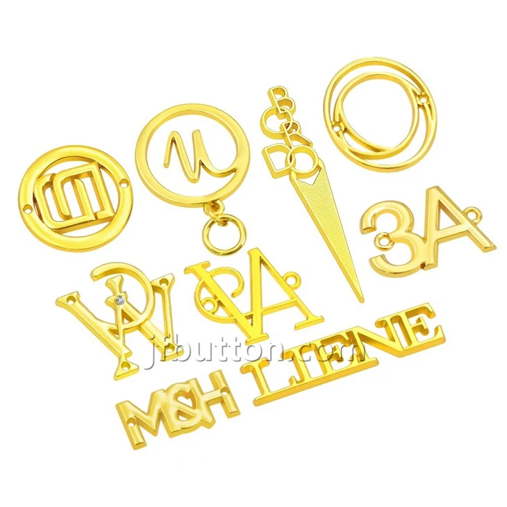 Small Metal Logo Tags