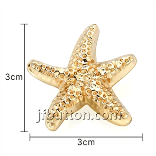 Metallinen Gold Star -varsipainike