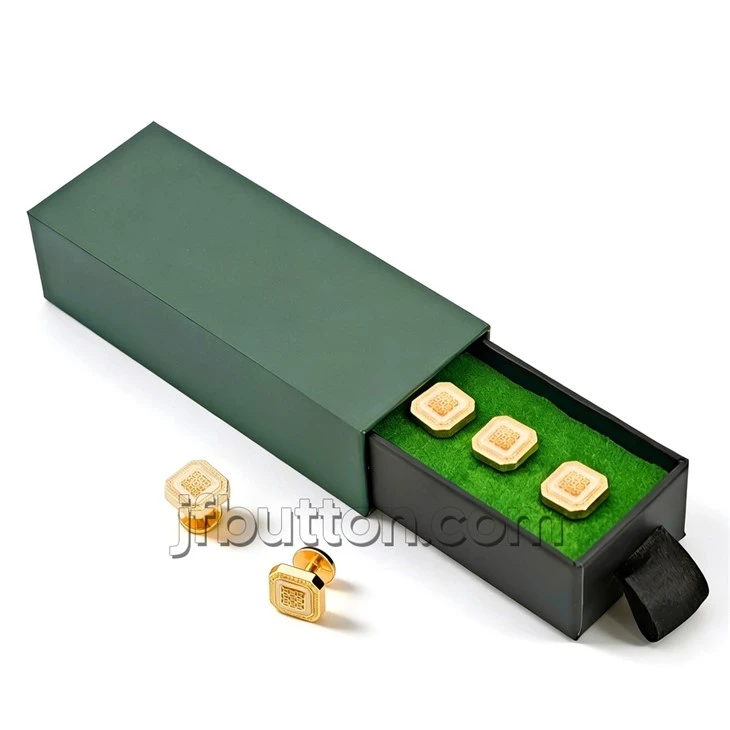 Gold Plated Baju Melayu Studs suppliers