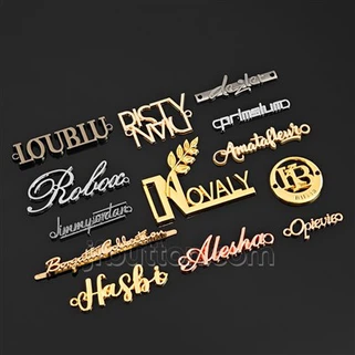 Mukautettu laukku Metal Hardware Logo