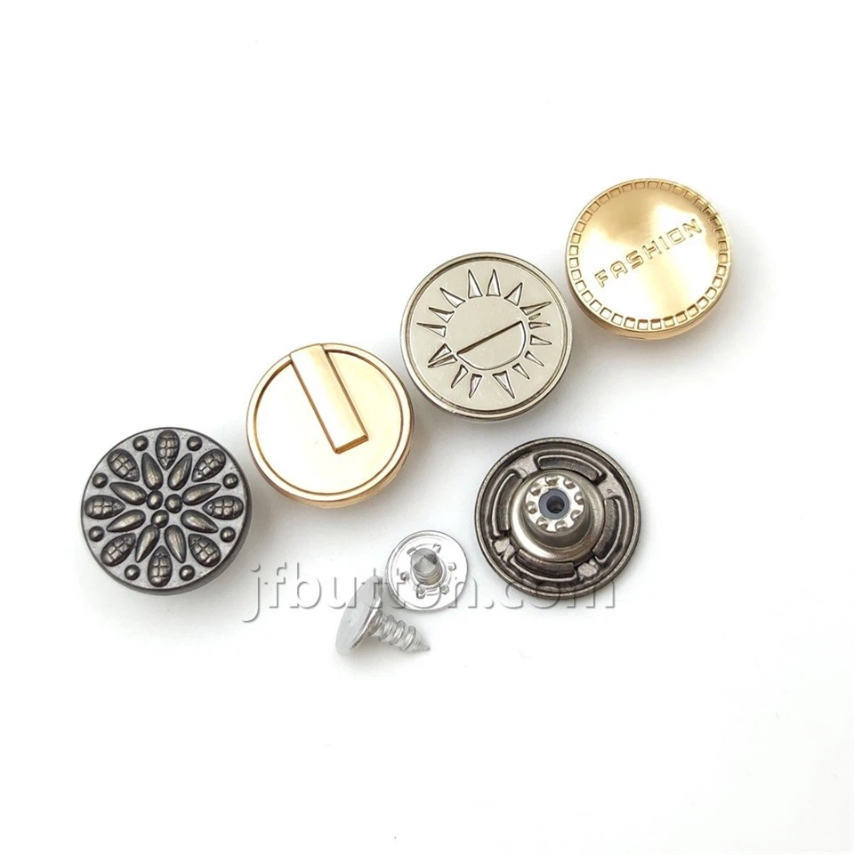 Pin Buttons For Jeans
