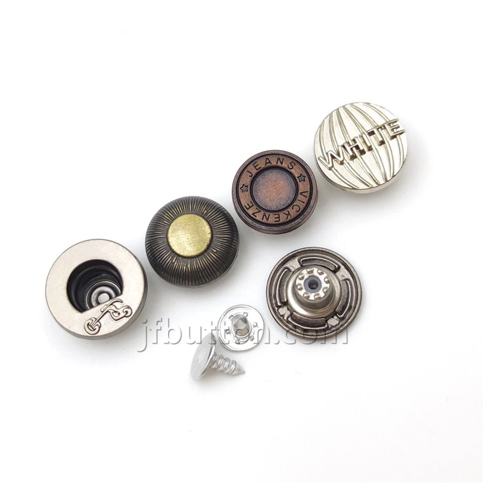 Pin Buttons For Jeans